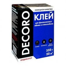 Клей для флизелиновых обоев Decoro 120-350 350г