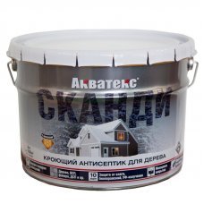 Сканди кроющий антисептик для древесины северное море 9л