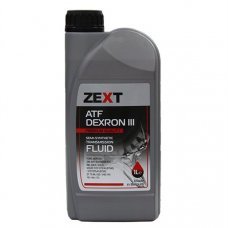 Масло трансмиссионное ZEXT ATF DEXRON III 1л
