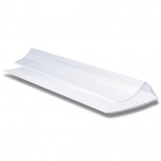 Профиль торцевой 2100х8мм прозрачный