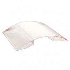 Профиль коньковый 10мм прозрачный