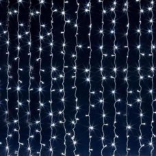 Гирлянда электрическая 300LED 3х3м белый