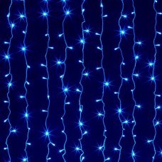 Гирлянда электрическая 200LED 2х2м синий
