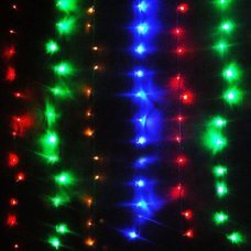 Гирлянда электрическая 200LED 2х2м разноцветный