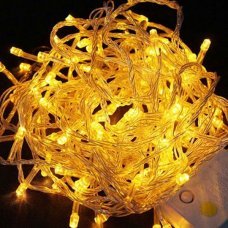Гирлянда электрическая 200LED 20м желтый
