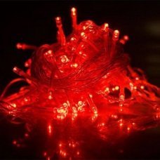 Гирлянда электрическая 200LED 20м красный
