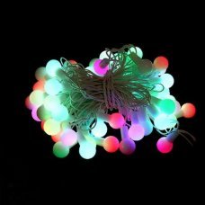 Гирлянда электрическая 100LED 10м разноцветный