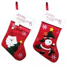 Сапожок новогодний Merry Christmas 40.5см
