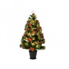 Елка искусственная с лампочками 59LED 60см