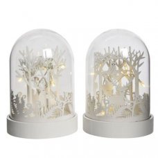 Декор новогодний с LED-подсветкой 12.5х18см