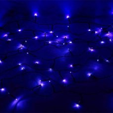 Гирлянда электрическая 360LED 27м синий