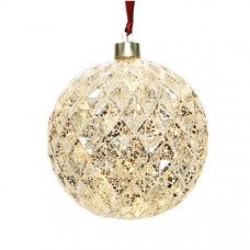 Декор новогодний Шар с LED-подсветкой 10см