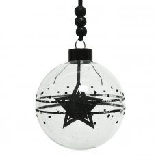 Украшение елочное Шар стеклянный 8см