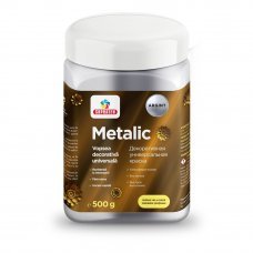 Краска декоративная Metalic Серебро 0.5кг