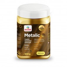 Краска декоративная Metalic Желтое Золото 0.5кг