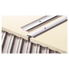 Защитная овальная узкая рейка LPO 20 золотой 1000х20мм