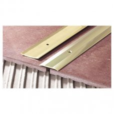 Защитная рифленая овальная рейка LPOR cеребряный 1000х38мм