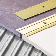 Защитная плоская рейка LPP 30 золотой 1000x30мм