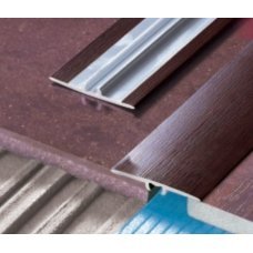 Защитная вдавливаемая плоская рейка LWPL венге 900х35мм