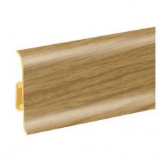 Плинтус напольный Премиум темный тик 2500x22x59мм