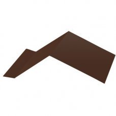 Карниз металлический 1.5м коричневый