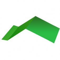 Карниз металлический 1.5м зеленый