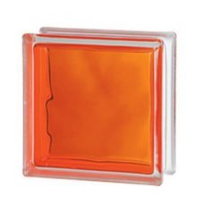 Стеклоблок оранжевый Brilly Orange