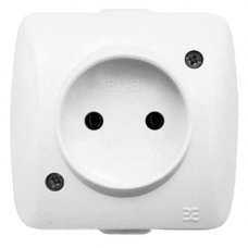 Розетка Alsu без заземления