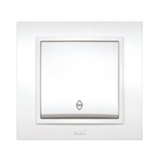 Выключатель проходной одноклавишный Zena