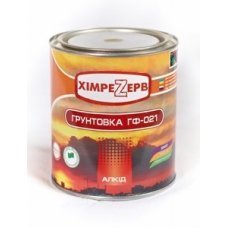 Грунтовка ГФ-021 Красно-коричневая 0.9кг