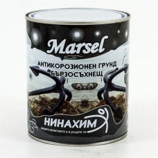 Грунтовка антикоррозионная Marsel Черная 0.9кг