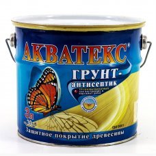 Грунт aнтисептик Акватекс Бесцветный 3л