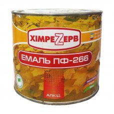 Эмаль ПФ-266 Красно-коричневая 2.4кг