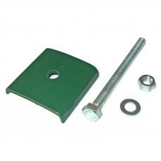 Крепление для заборов зеленое 40х40мм