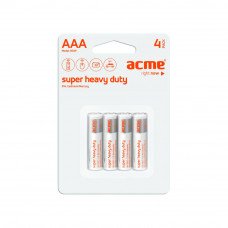 Батарейки AAA Super Heavy Duty R03P/ 4шт