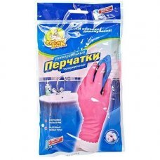 Перчатки резиновые dense L