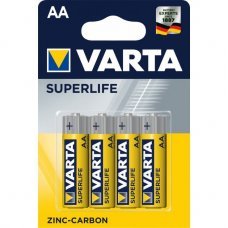 Батарейки VARTA SUPERLIFE AA Zinc-Carbon 4 шт.
