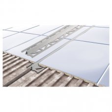 Дилатационный профиль для плитки DY12 коричневый 2500х12мм