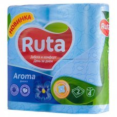 Туалетная бумага Ruta Aroma Фиалка двухслойная 4рулона