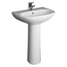 Раковина с пьедесталом Zeta 55х44x85cм