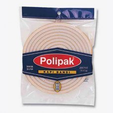 Уплотнитель самоклеющийся для дверей 22x8мм белый