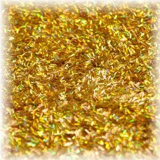Блестки декоративные Kornovance №16 золото-голографика (палочки) 15г