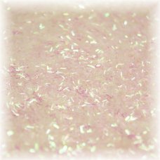 Блестки декоративные Kornovance №17 белый-голографика (палочки) 15г