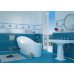 Настенная плитка Ocean White 25x40см