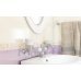 Настенная плитка Beata White 25x40см