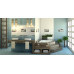 Декор Olivia Blue SPA 1 25x40см