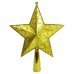 Елочная верхушка Звезда 18см в ассортименте