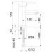 Смеситель для раковины Ultra-18 U80008