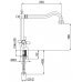 Смеситель для кухонной мойки V-33 Cross BR V8L096