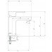 Смеситель для раковины Azalia BDA 021M